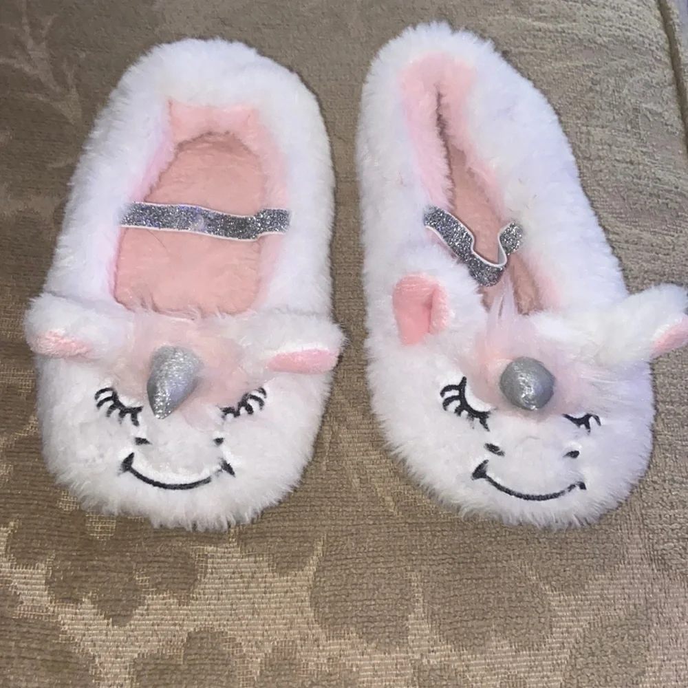 Cat & Jack Unicorn Slippers